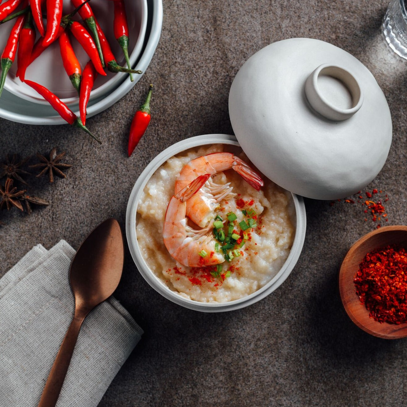 Instant Cup Porridge - Spicy Shrimp