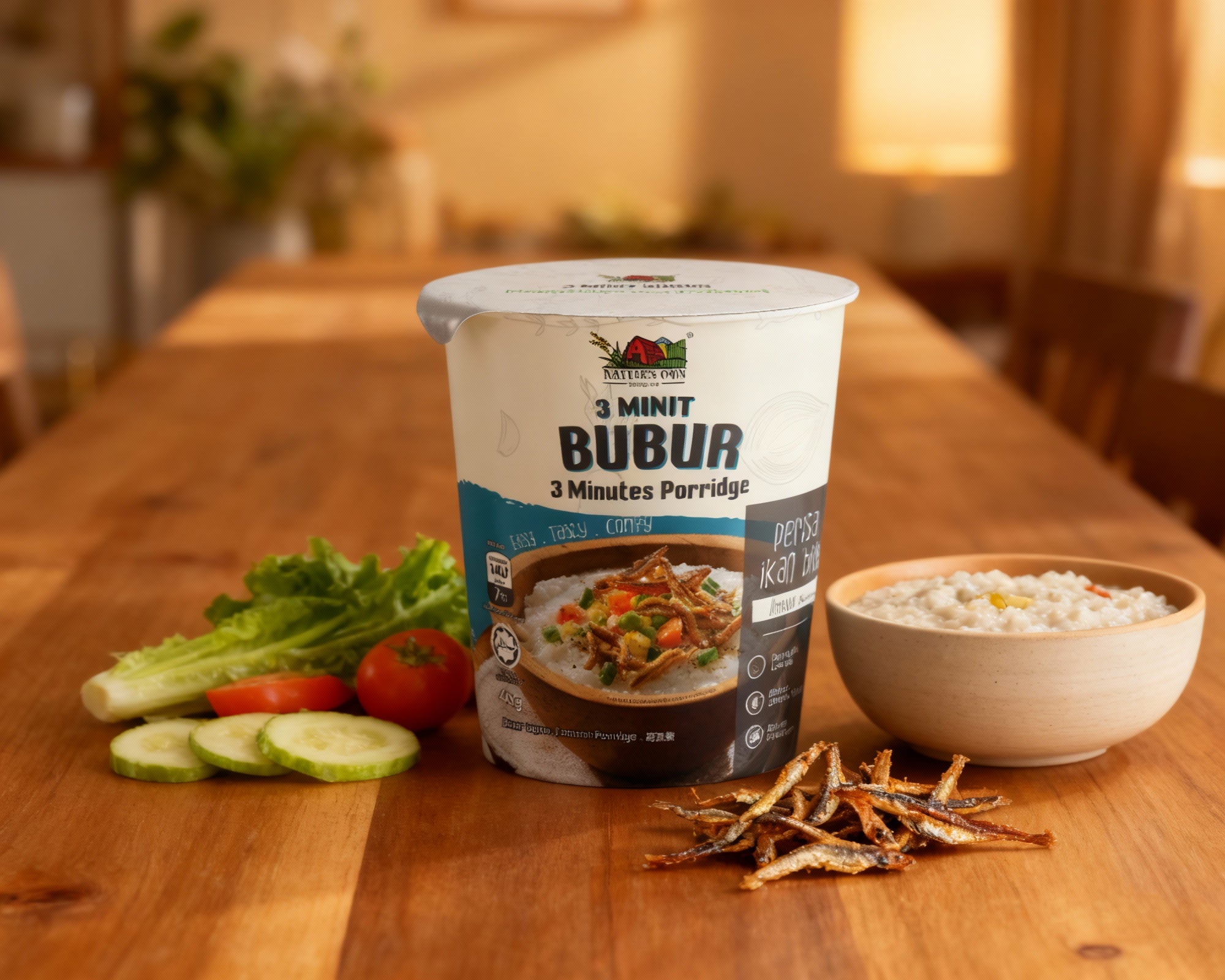 Instant Cup Porridge - Anchovy