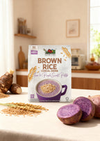 Brown Rice Cereal Drink - Taro & Purple Sweet Potato