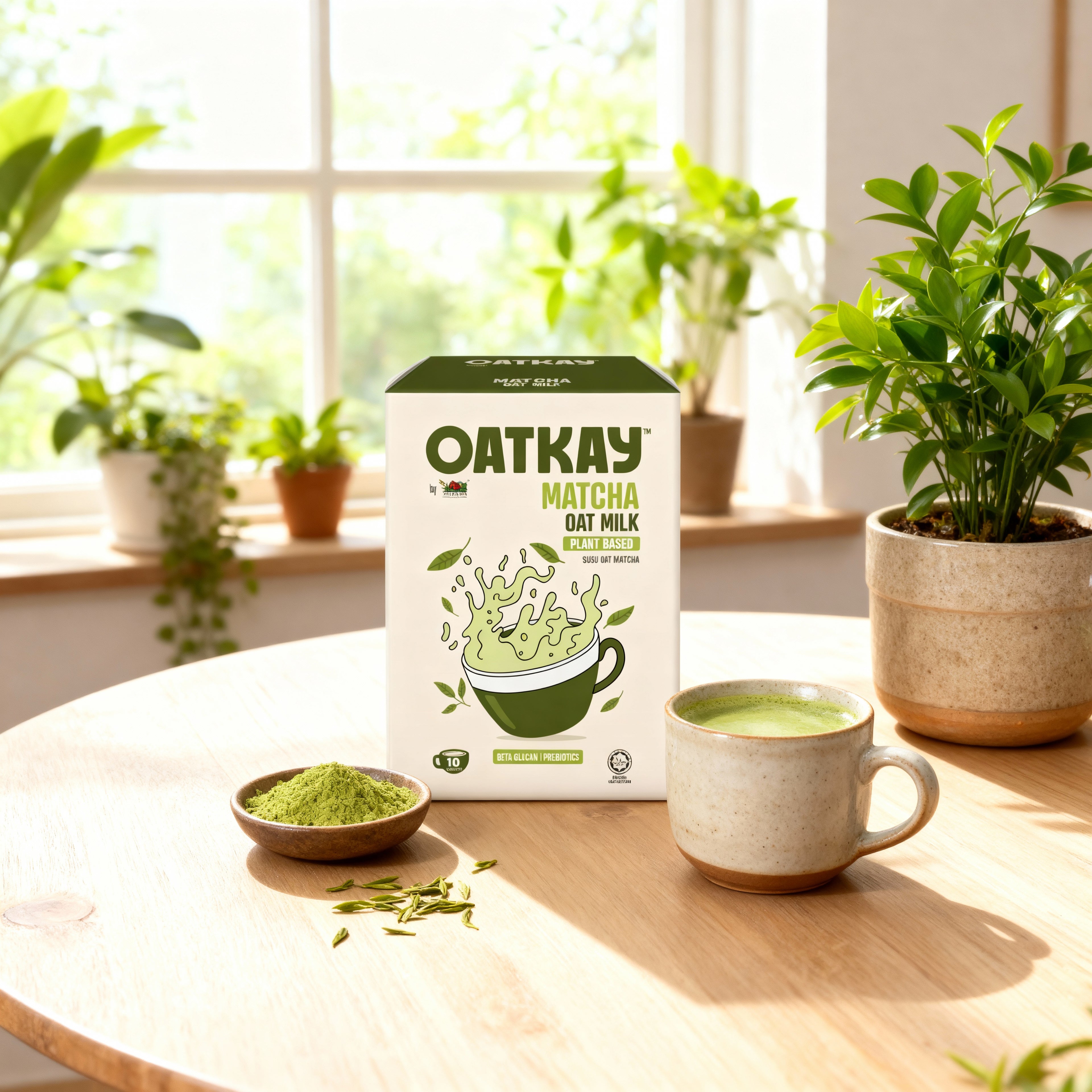 OATKAY Oat Milk - Matcha