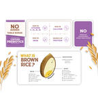 Brown Rice Cereal Drink - Taro & Purple Sweet Potato