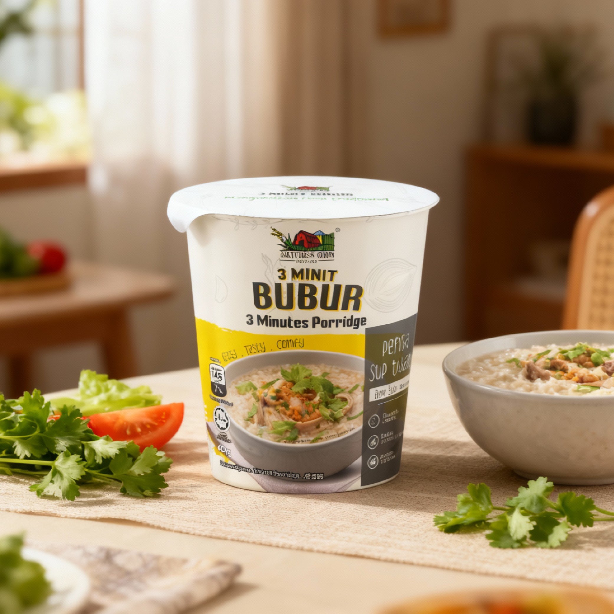 Instant Cup Porridge - Sup Tulang