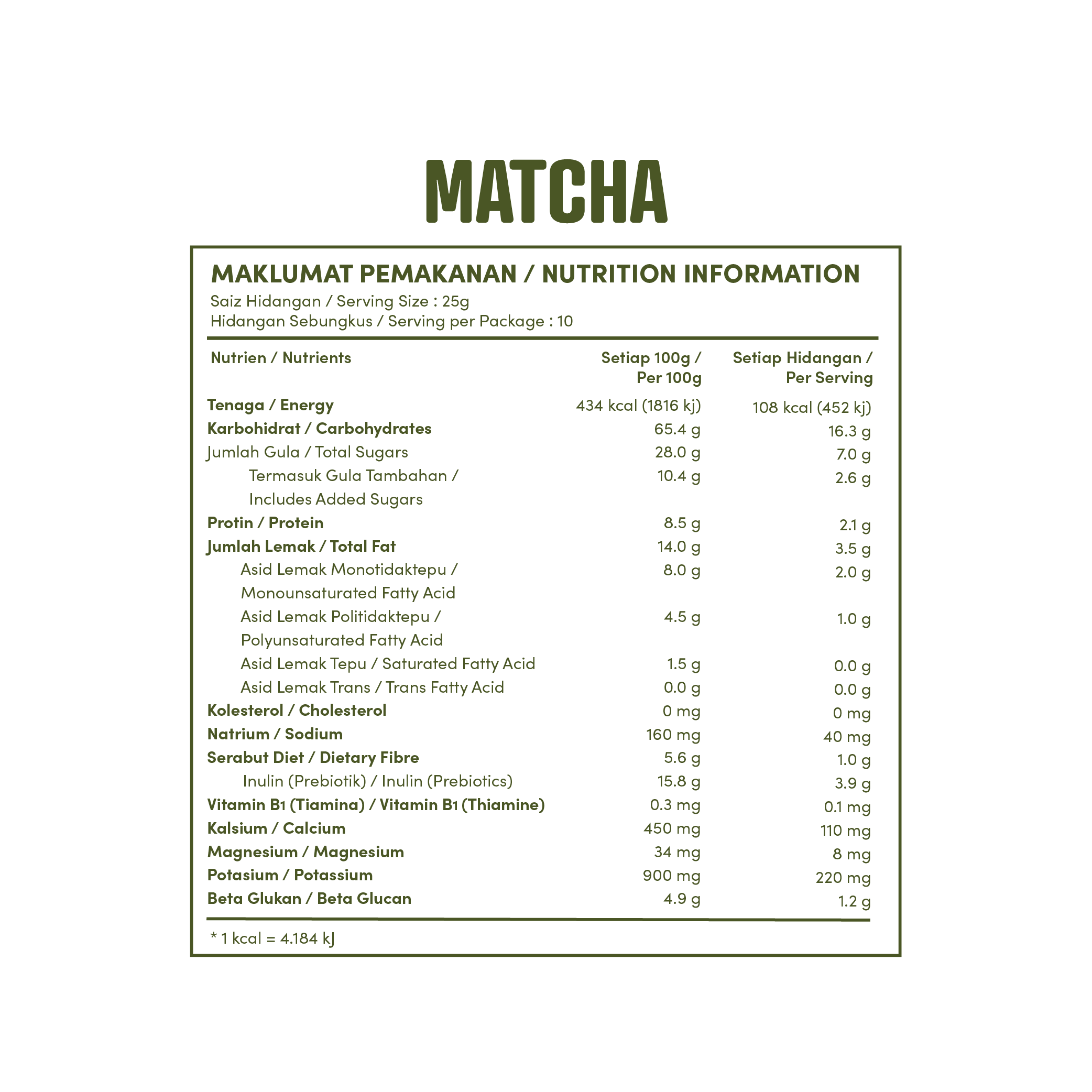 OATKAY Oat Milk - Matcha